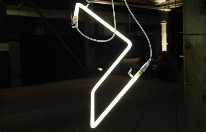Berlin Tasarım Fuarı'nda geometrik aydınlatma