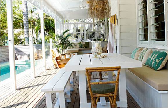 Tatil evinizi bir Karayip sahil beldesine dönüştürmenin eğlenceli yolu