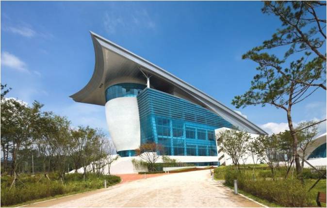 Samoo Architects&amp;Engineers Architecture - Gyeongju, Güney Kore'de Çağdaş Sanat Merkezi