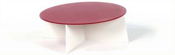 Oval masa tablası